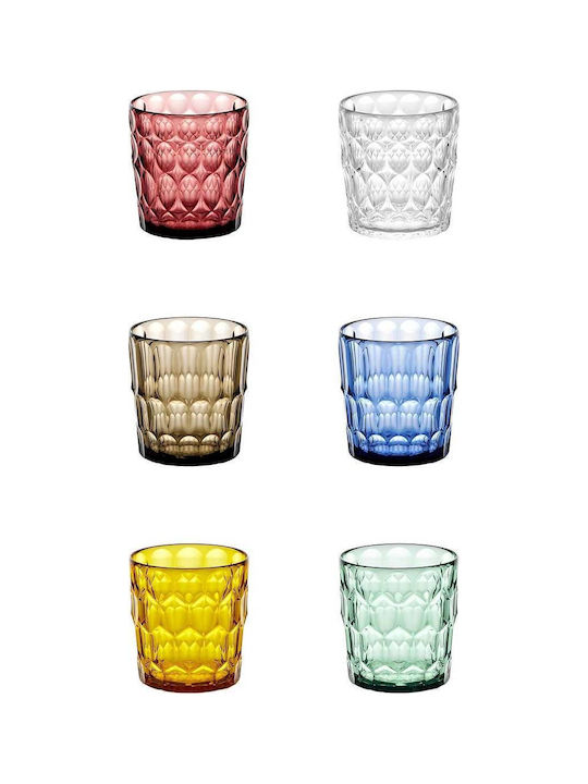 Guzzini Vanity Set de pahare pentru apa din Plastic 350ml 6buc
