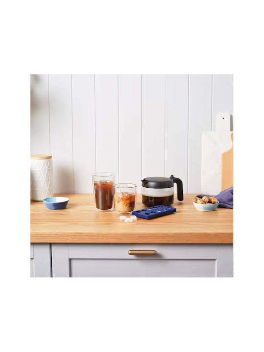 De'Longhi Σετ Ποτήρια Νερού / Καφέ/Freddo από Γυαλί 400ml 2τμχ
