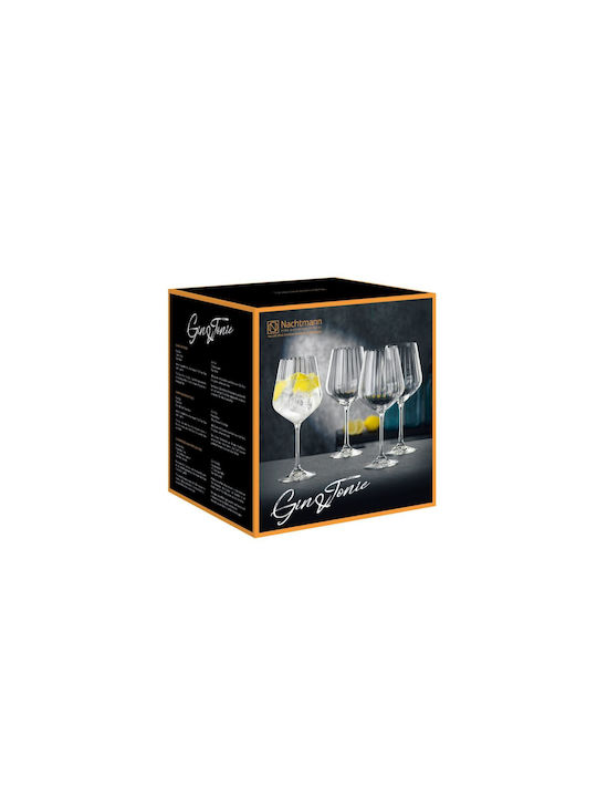 Nachtmann Set Gläser für Weißwein aus Kristall Mit Stiel 637ml 4Stück