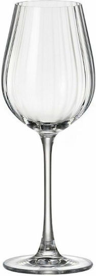 Crystal Bohemia Columba Optic Комплект Чаши За Узо / Ципуро / Ликьор На Столчета Стъклени 90мл 6 Бр