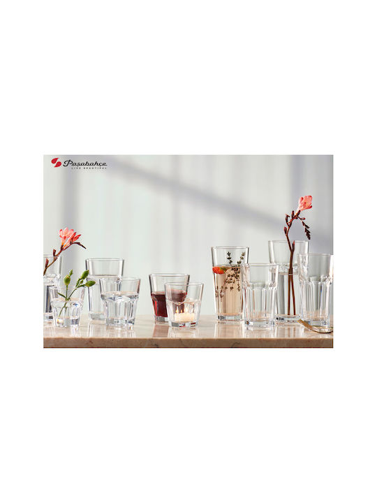 Espiel Casablanca Set Gläser Wasser / Whiskey / Kaffee/Freddo aus Glas 140ml 12Stück