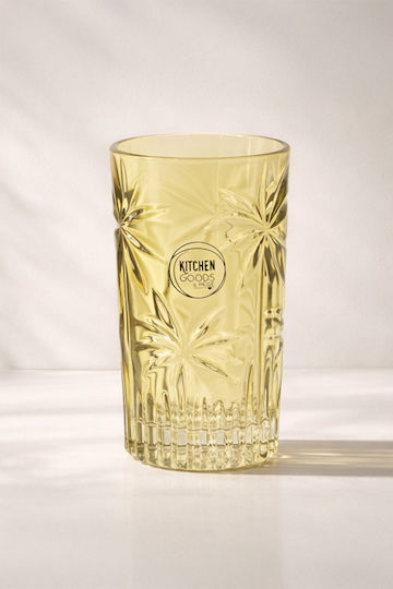 Kaemingk Чаша за Вода / Бяло Вино / Коктейли от Стъкло в Зелен Цвят 320ml