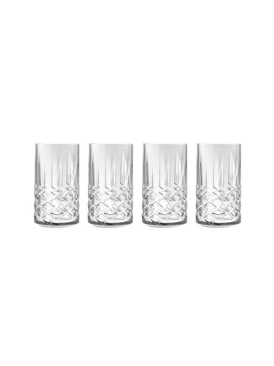 Royal Leerdam Splendor Σετ Ποτήρια Νερού από Γυαλί 360ml 4τμχ