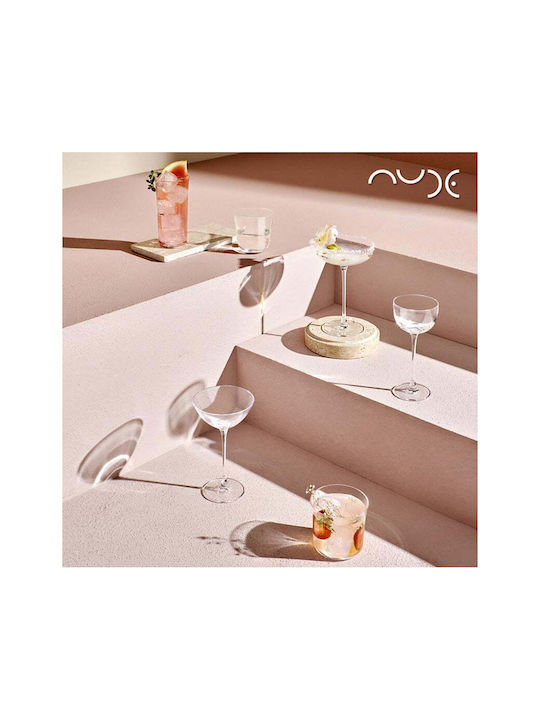 Espiel Nude Savage Set Water Glasses Crystal White 260ml 6pcs