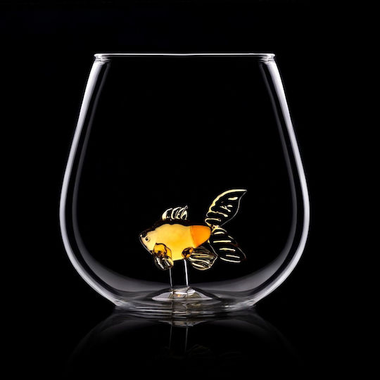 The Source Goldfish In A Glass Ποτήρι από Γυαλί