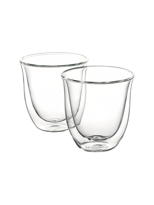De'Longhi Set Glasses Coffee/Freddo from Glass 190ml 6 Pieces
