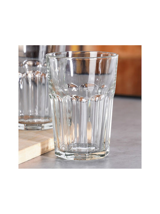 Orion Set of Glasses Water / Cocktail/Drinking made of Glass 360ml 6pcs