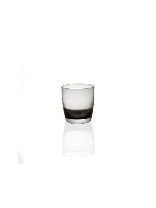 Cryspo Trio Irid Set of Glasses Whiskey made of Glass in Gray Color 6pcs