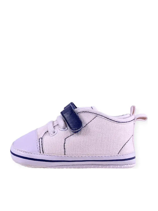 Chippo Weiche Sohlenschuhe für Babys Stiefel Weiß