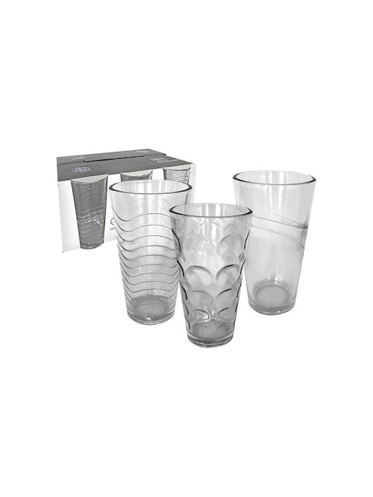 HOMie Set Gläser aus Glas 200ml 12Stück