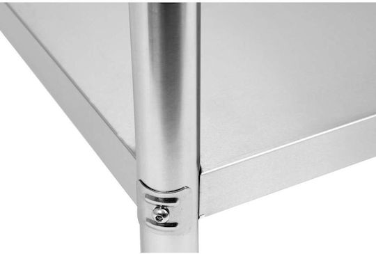 Yato Edelstahl-Arbeitstisch M80xB60xH85cm