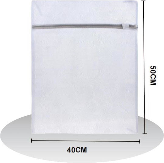 Tpster Stoff Aufbewahrungstasche Für Kleidung In Weißer Farbe 40x50cm