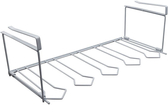 Uncle George Hanging Shoe Case in White Colour 46x20x16cm