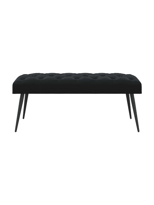 Ess- und Küchenstühle Samt Schwarz 110x40x46cm