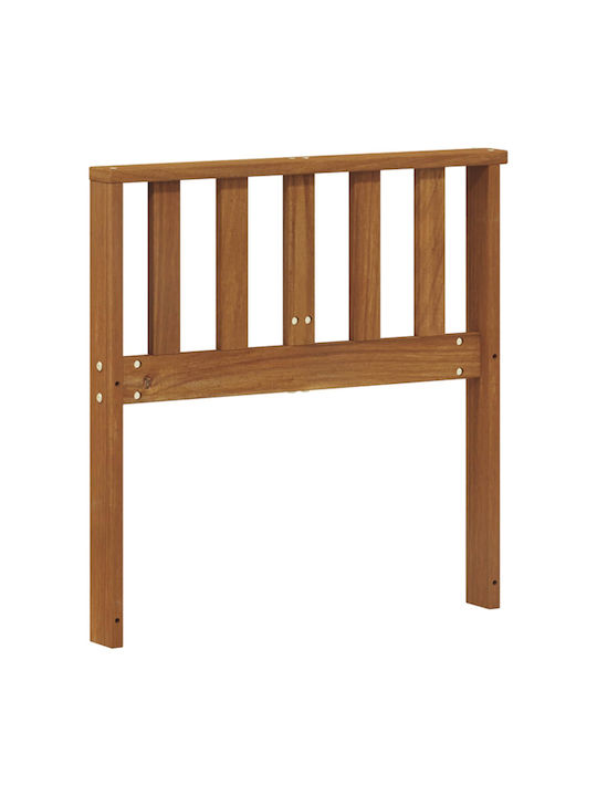 Dining Room Wooden Brown Armchairs 2 Pieces 60x61 cm