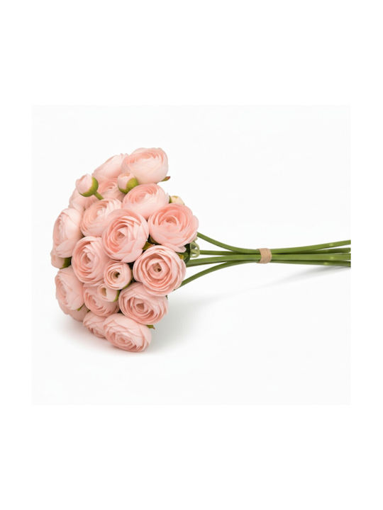 Mini Pink Buttercup Bouquet 12cm