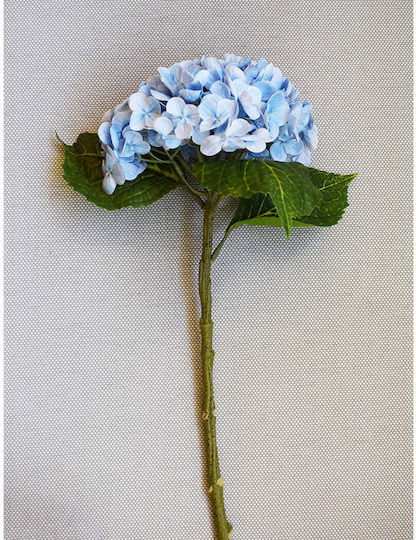 Koart Ortansia1 Blue Artificial Flower Real Touch 50 cm 1 piece