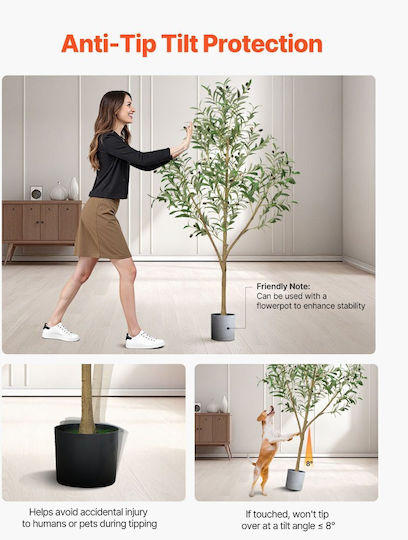 Vevor Tall Artificial Olive 150cm Potted Plant Home or Office Rzs5ftglsslx6a0m6001v0