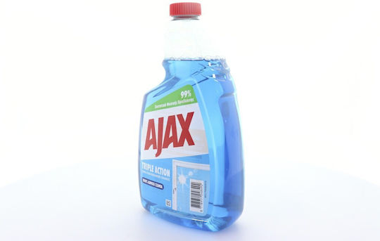 Ajax Triple Action Rezervă pentru Lichid de Curățare pentru Geamuri 1x750ml