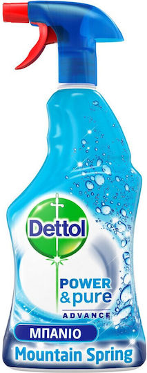 Dettol Power & Fresh Sprühreiniger mit desinfizierender Wirkung Knackiges Leinen & Aqua Sky 1x500ml
