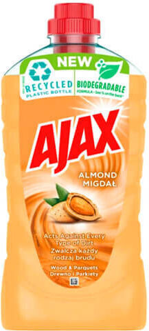 Ajax Υγρό καθαριστικό πατώματος για ξύλο & παρκέ Ajax (1lt)