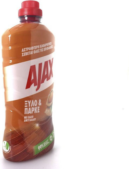Ajax Υγρό καθαριστικό πατώματος για ξύλο & παρκέ Ajax (1lt)