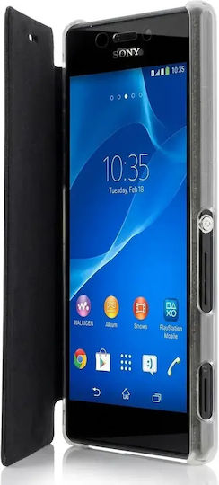 Krusell Book Negru (Xperia M4 Aqua)