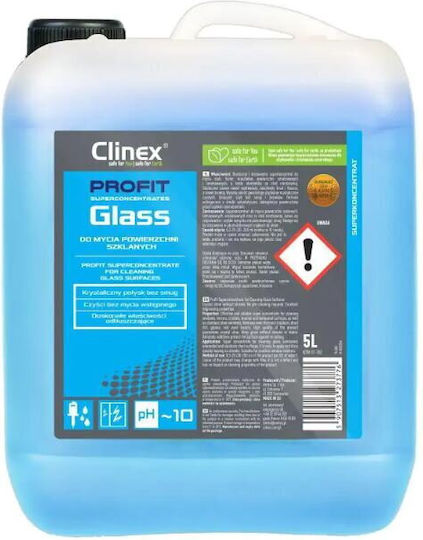 Clinex Steel Cleaning Liquid for Windows 5lt