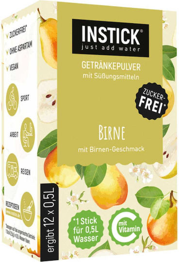 Instick Eistee Kirsche Pulver Ohne Kohlensäure 500ml
