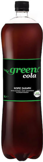 Green Cola Cola με Ανθρακικό, Χωρίς Ζάχαρη σε Μπουκάλι 1000ml