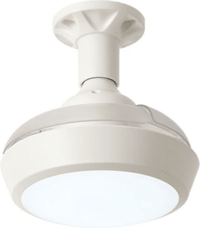 Eurolamp Ceiling Fan 42cm With White Light Fixture