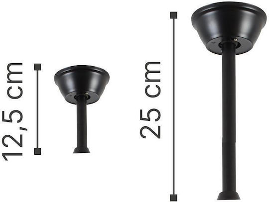 Inlight Nitinat Ανεμιστήρας Οροφής 132cm με Φως Μπεζ / Γκρι
