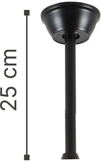 Inlight Nitinat Ανεμιστήρας Οροφής 132cm με Φως Μπεζ / Γκρι