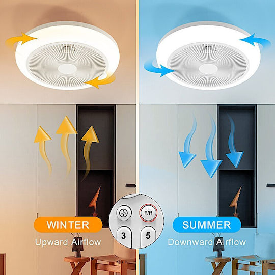 Home Lighting Dalton Deckenleuchte mit Leuchte Braun / Weiß