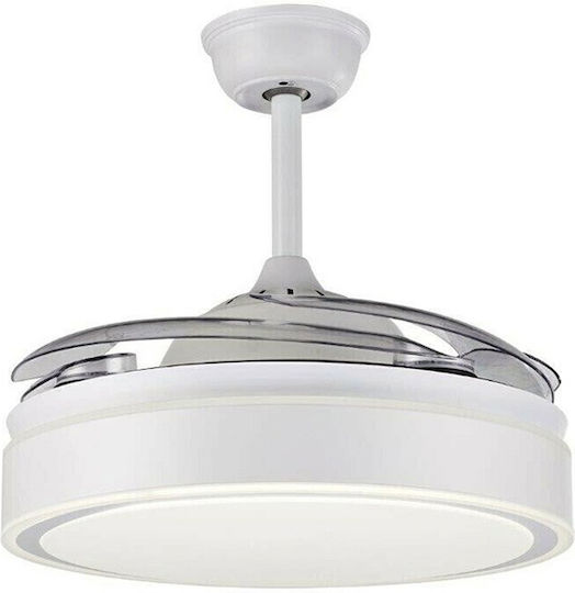 Ventilator De Tavan Cu Lumină Negru