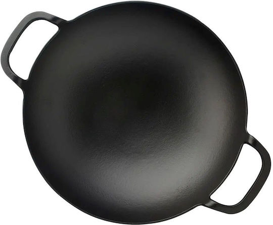 Lava Уок от Чугун с Емайл Покритие 38cm