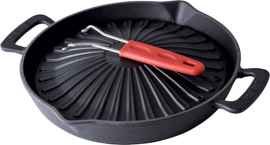 Lava Lava Gusseisen Grill mit Emaille Innenbeschichtung 32cm