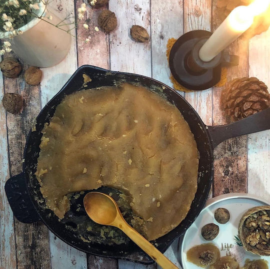 Lava Cast Iron Pan with Enamel Coating 28cm