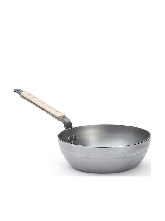 De Buyer Mineral B Bois Pan made of Aluminum with Stone Coating 24cm