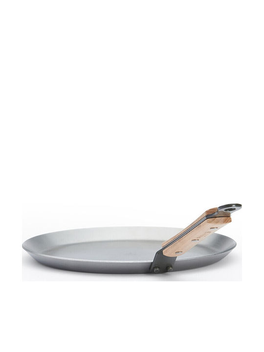 De Buyer Mineral B Bois Crepe Maker made of Aluminum with Stone Coating 24cm