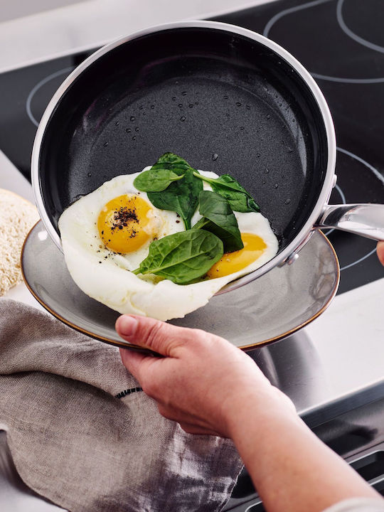Green Pan Тиган от Неръждаема Стомана с Керамично Покритие 24cm
