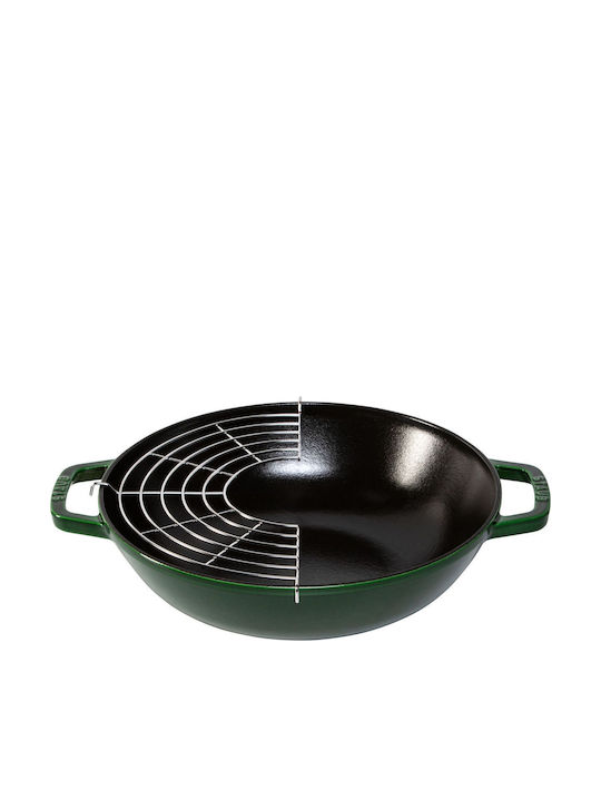 Staub Wok από Μαντέμι με Καπάκι 30cm
