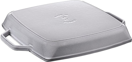 Zwilling J.A. Henckels Staub Square Γκριλιέρα από Μαντέμι Graphite Grey 28cm