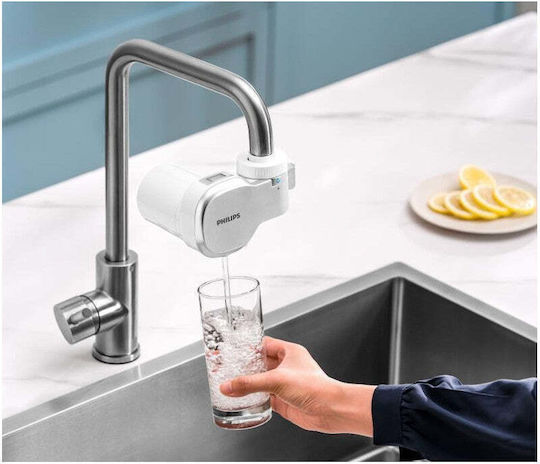 Philips X Guard Ultra Filtru de Apă pentru Robinet Carbon Activat / Membrane din Fibre Goale 0.1 μm
