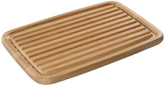 Zassenhaus Rectangular Wooden Chopping Board for Bread Beige 42x27.5cm