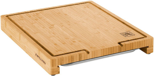 Rectangular Wooden Chopping Board Gray 39x30cm
