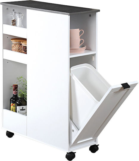 Kesper Lebensmittelregal Weiß