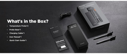 Govee Ασύρματο Ψηφιακό Θερμόμετρο BBQ με Ακίδα και Bluetooth