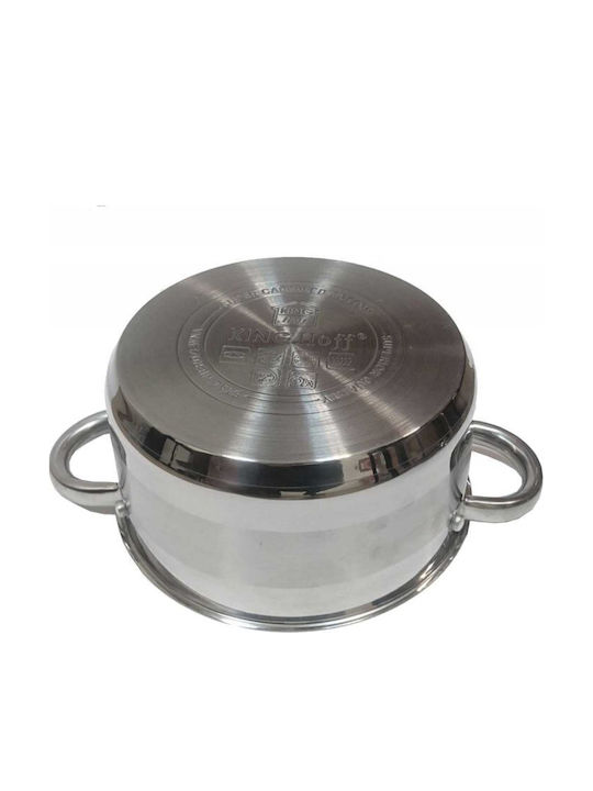 KING Hoff Βαθιά Ανοξείδωτη Κατσαρόλα 0.5lt / 12cm