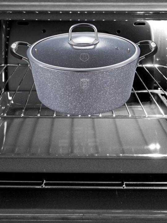 Berlinger Haus Stone Touch Line Tiefer Topf aus Aluminium 4.6Es / 24cm